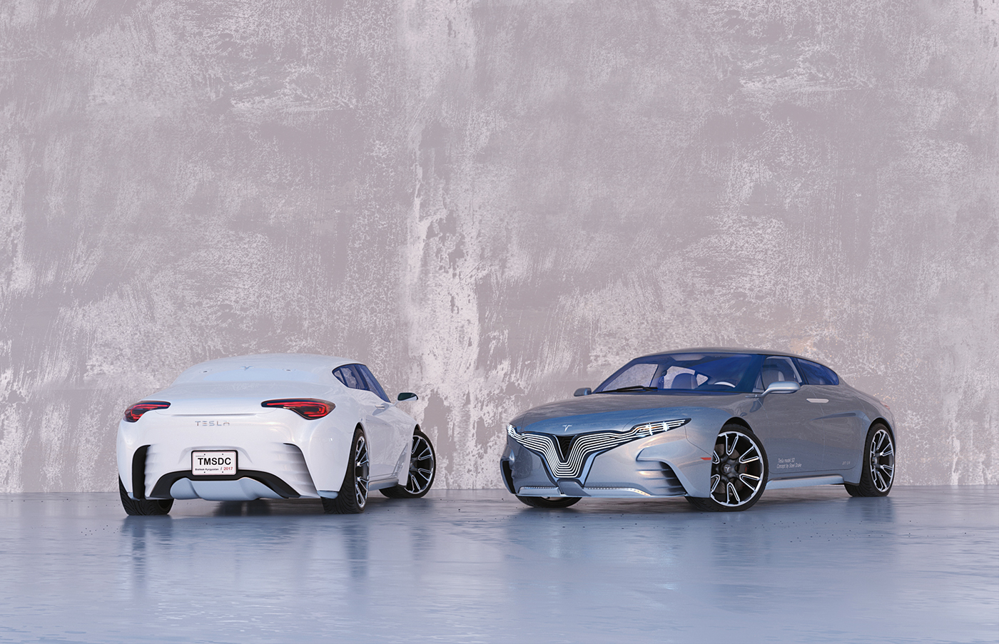 Steel Drake，automobile，Tesla，Tesla，concept，