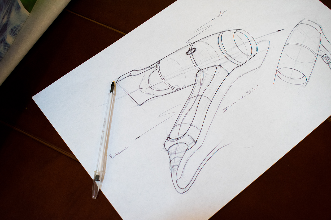 Dominic Building，Hand drawn，draft，