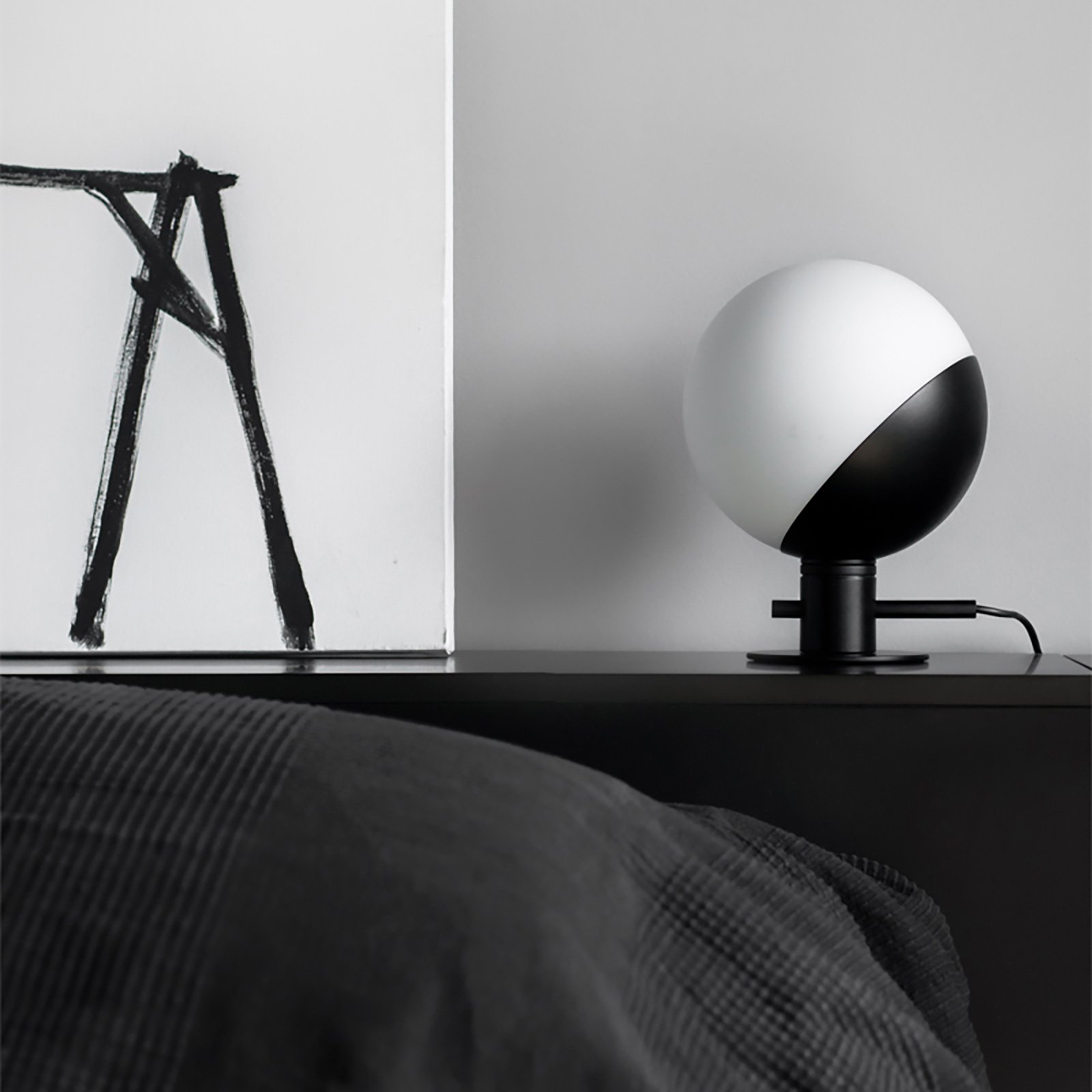 Wall lamp，steel，Frosted glass，Desk lamp，Baluna Lamp，