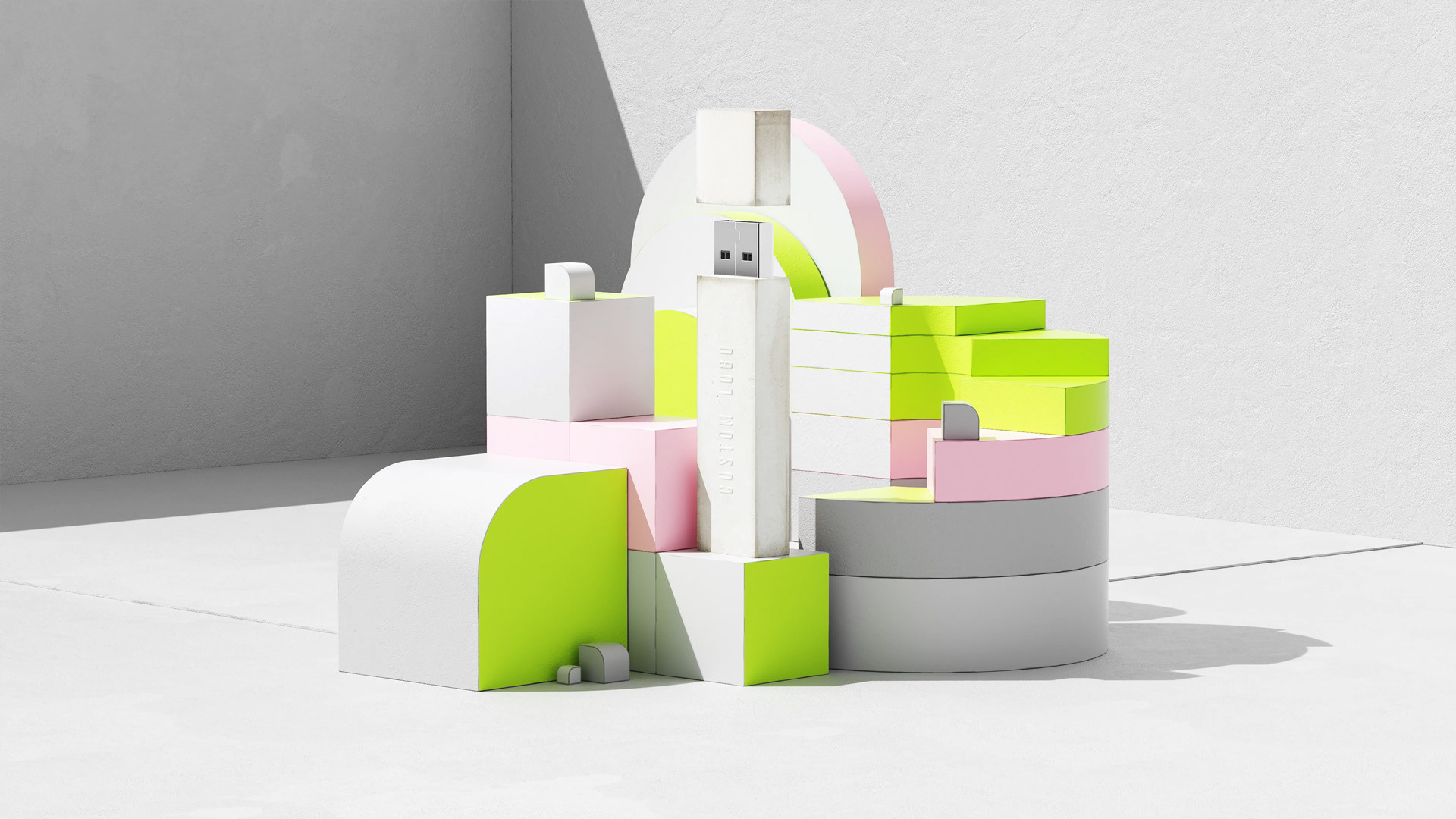 Store，vision，USB drive，American Concrete，