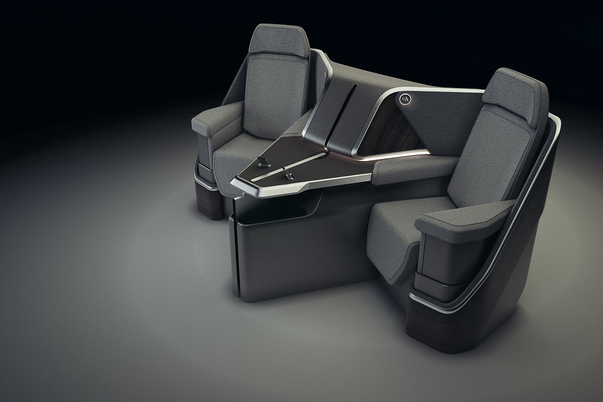 vehicle，Cabin design，Interior design，aircraft，