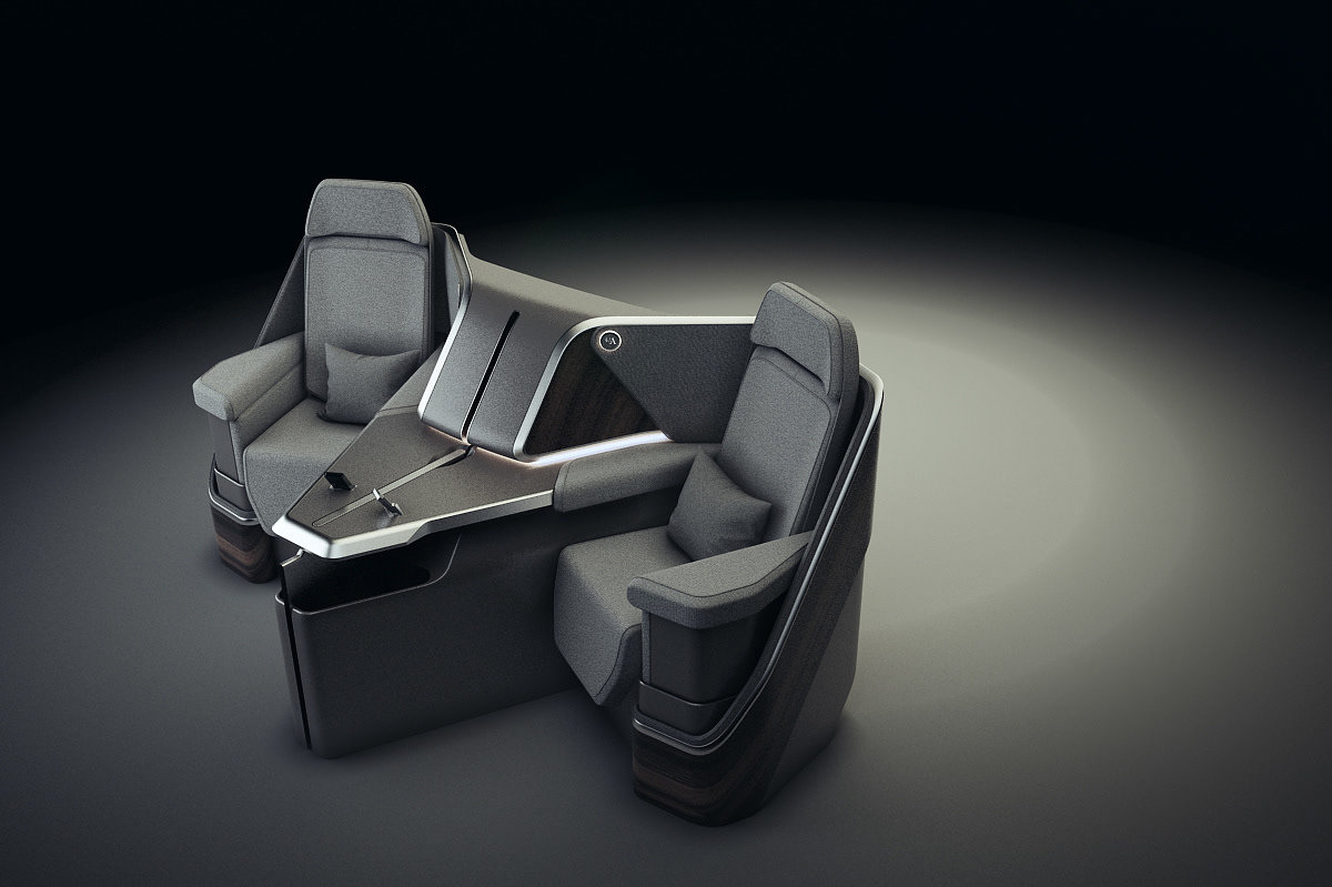 vehicle，Cabin design，Interior design，aircraft，