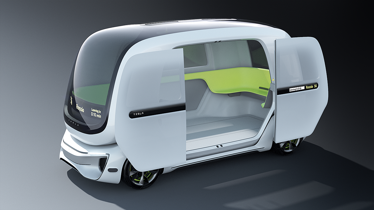 Transportation，Modular design，vehicle，Tesla Pod，