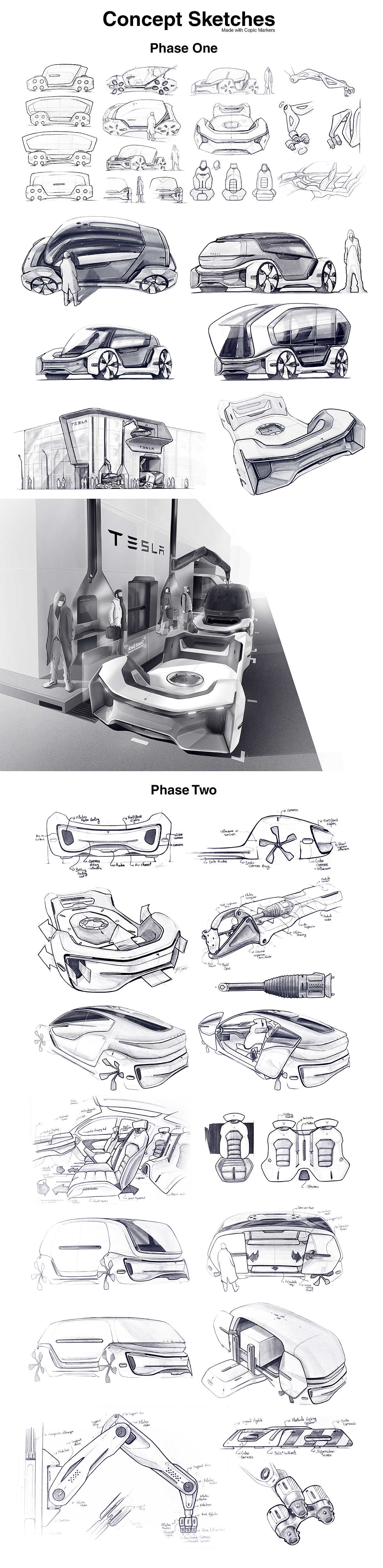 Transportation，Modular design，vehicle，Tesla Pod，