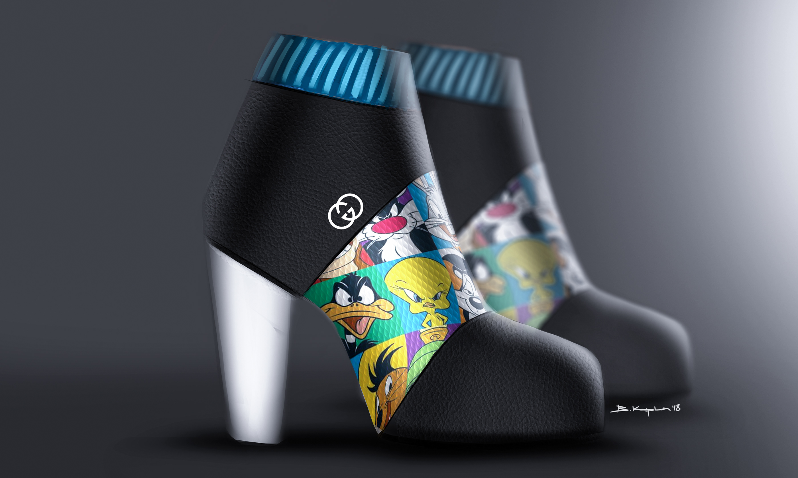 originality，Hand drawn，shoes，