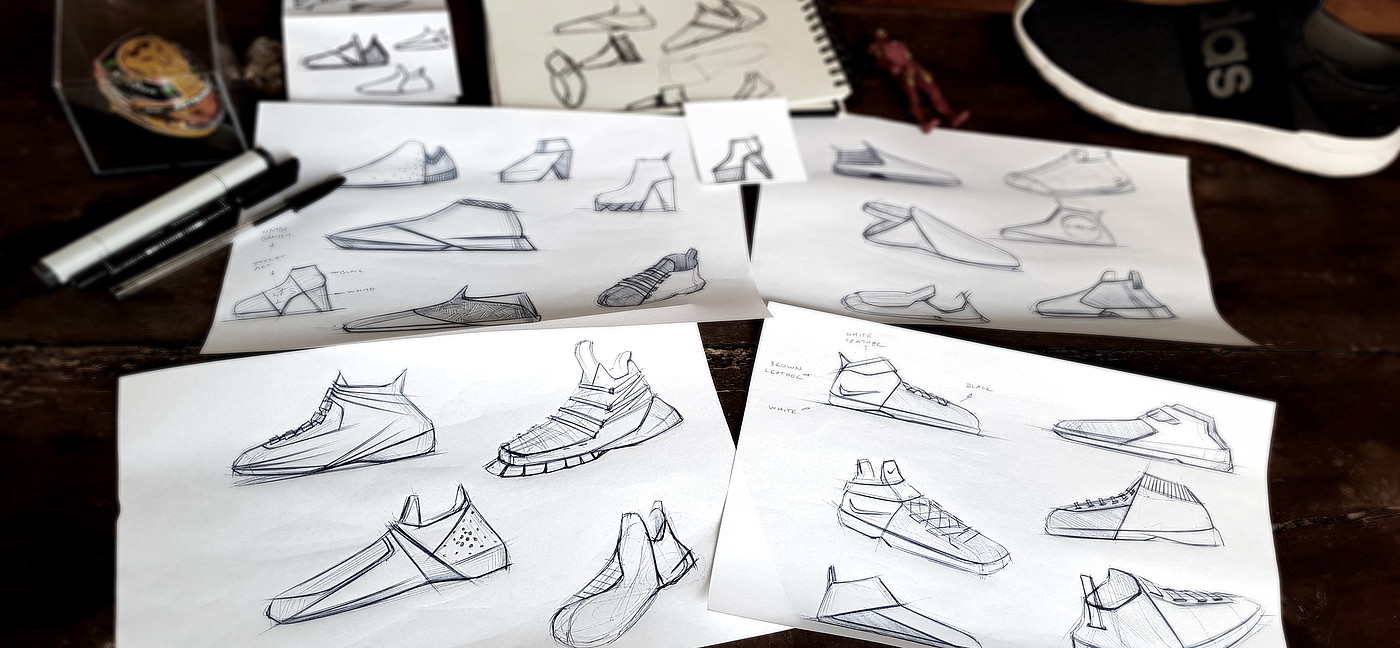 originality，Hand drawn，shoes，