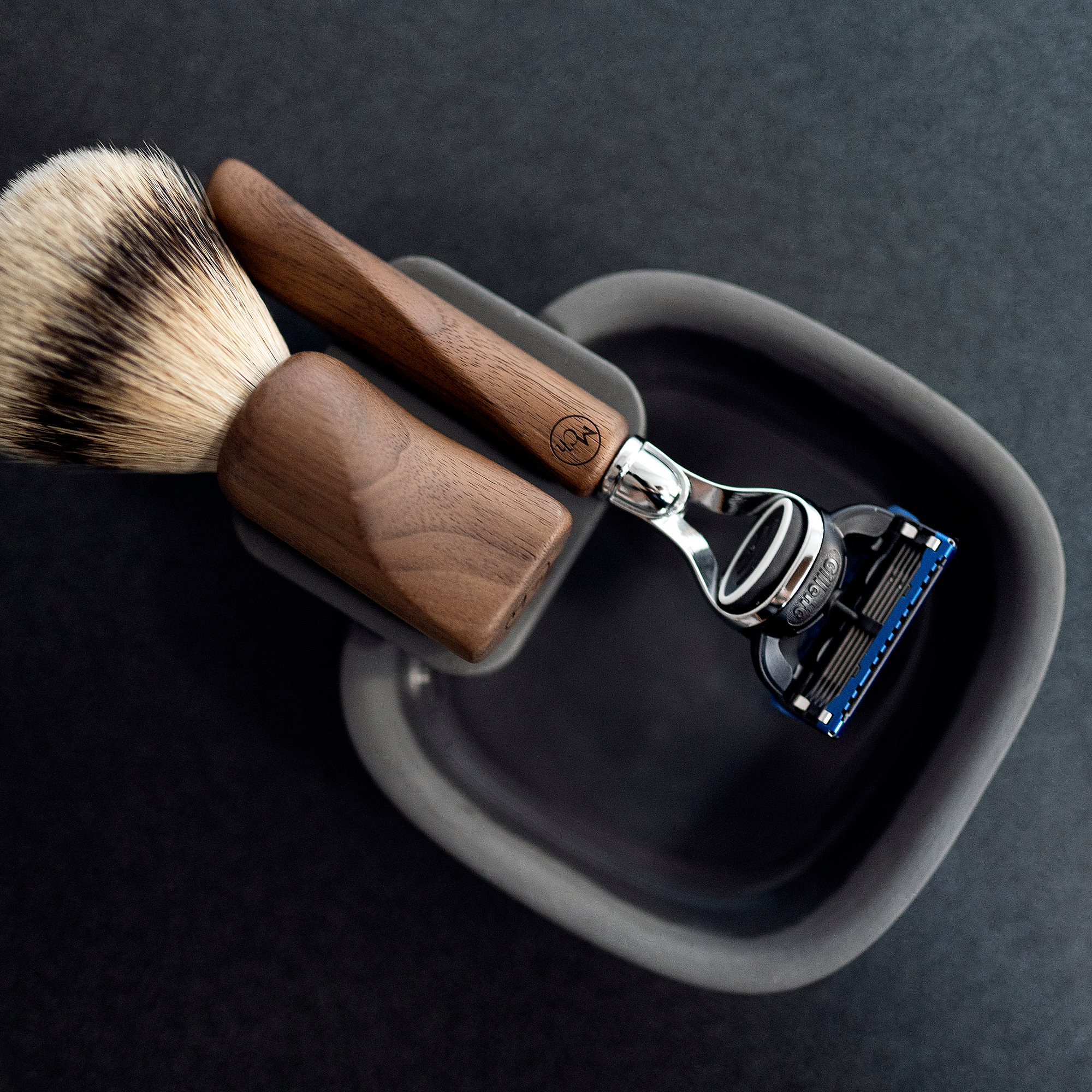 Gillette，wooden ，razor，