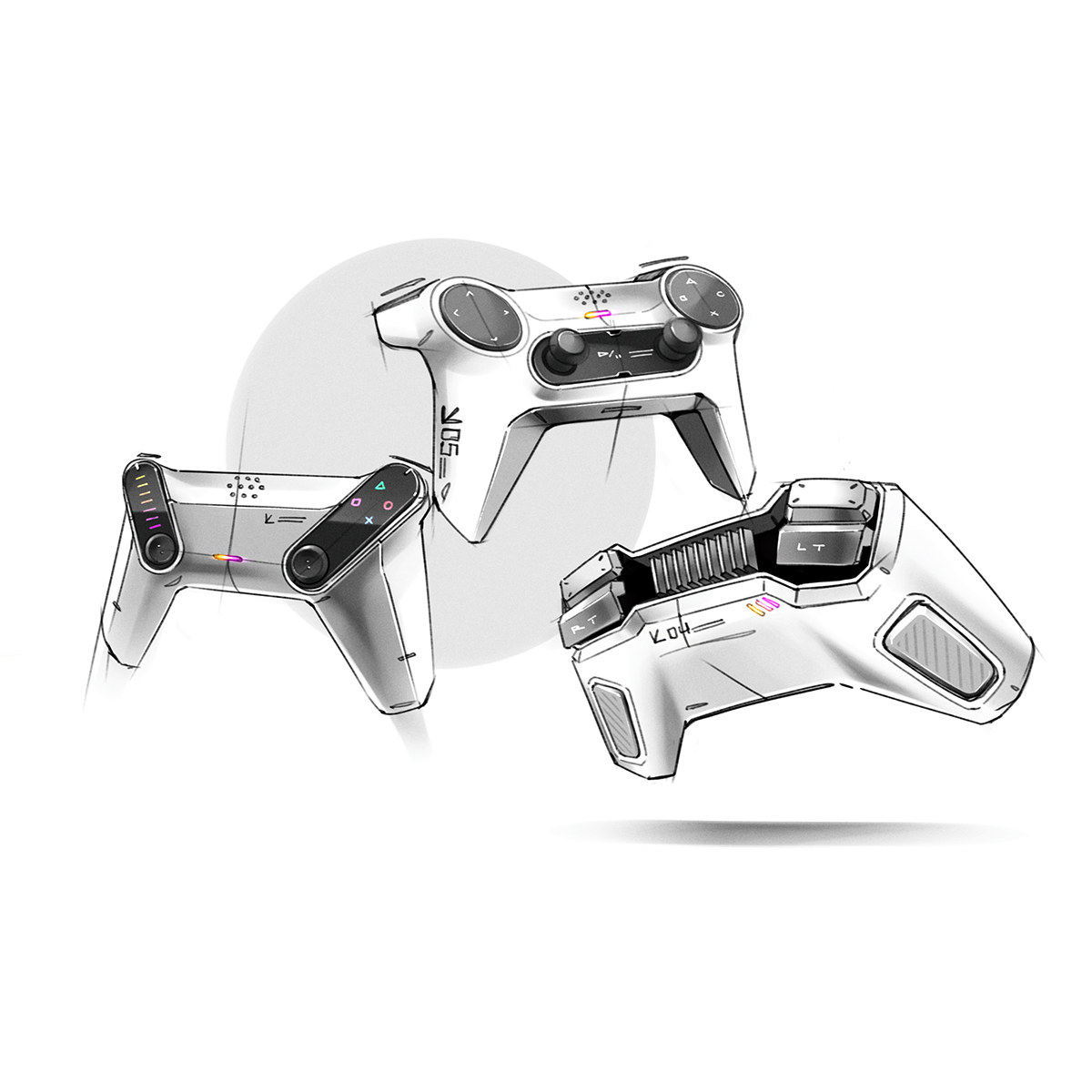 industrial design，Hand drawn，