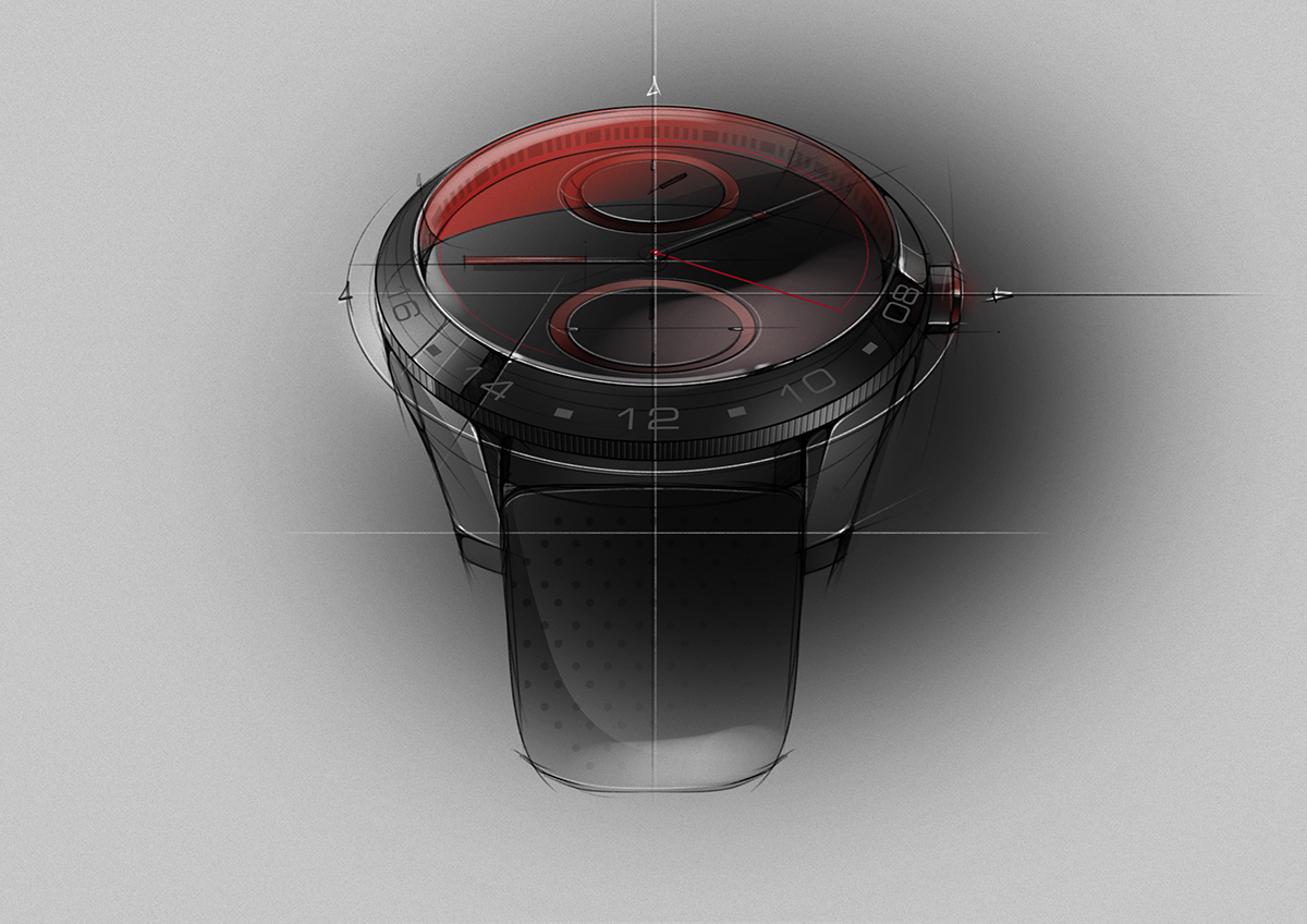 industrial design，Hand drawn，