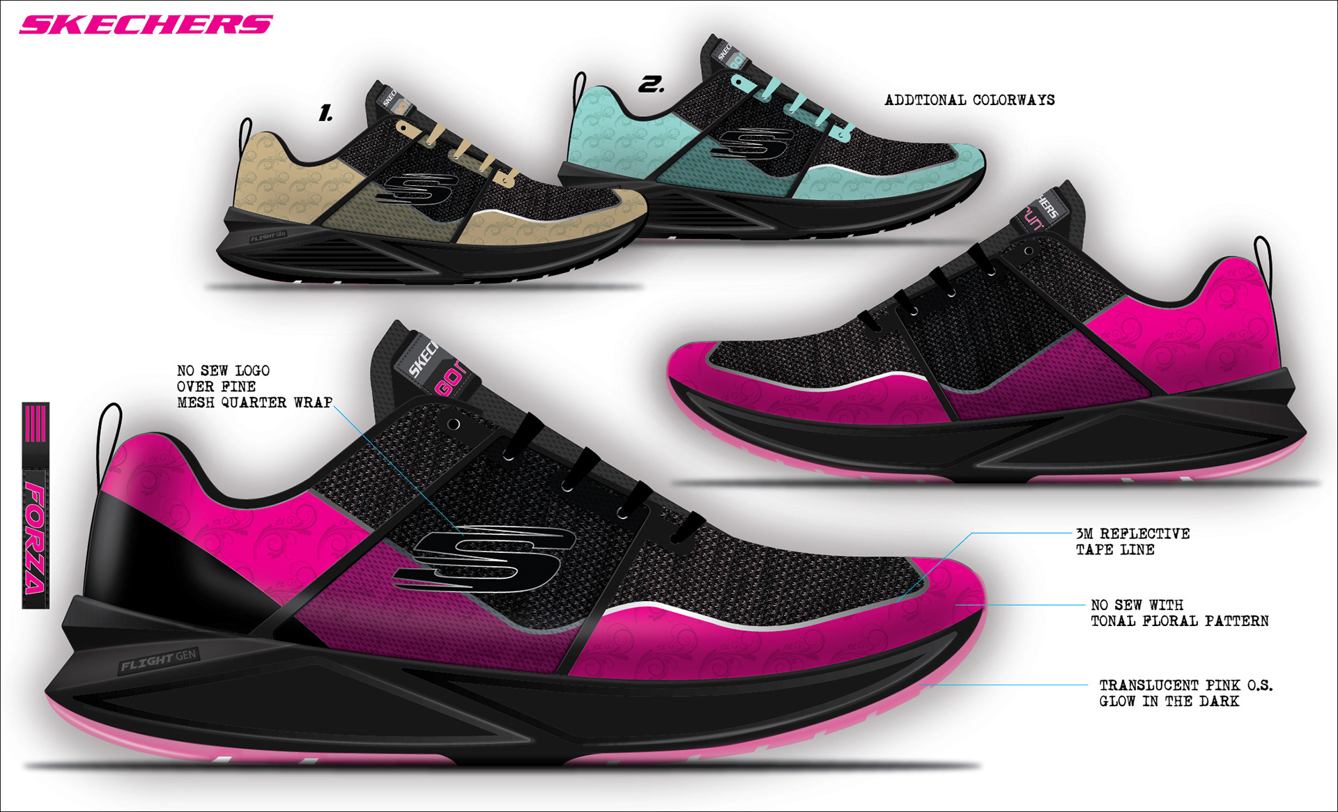 sneakers，Electronic hand drawing，fashion，