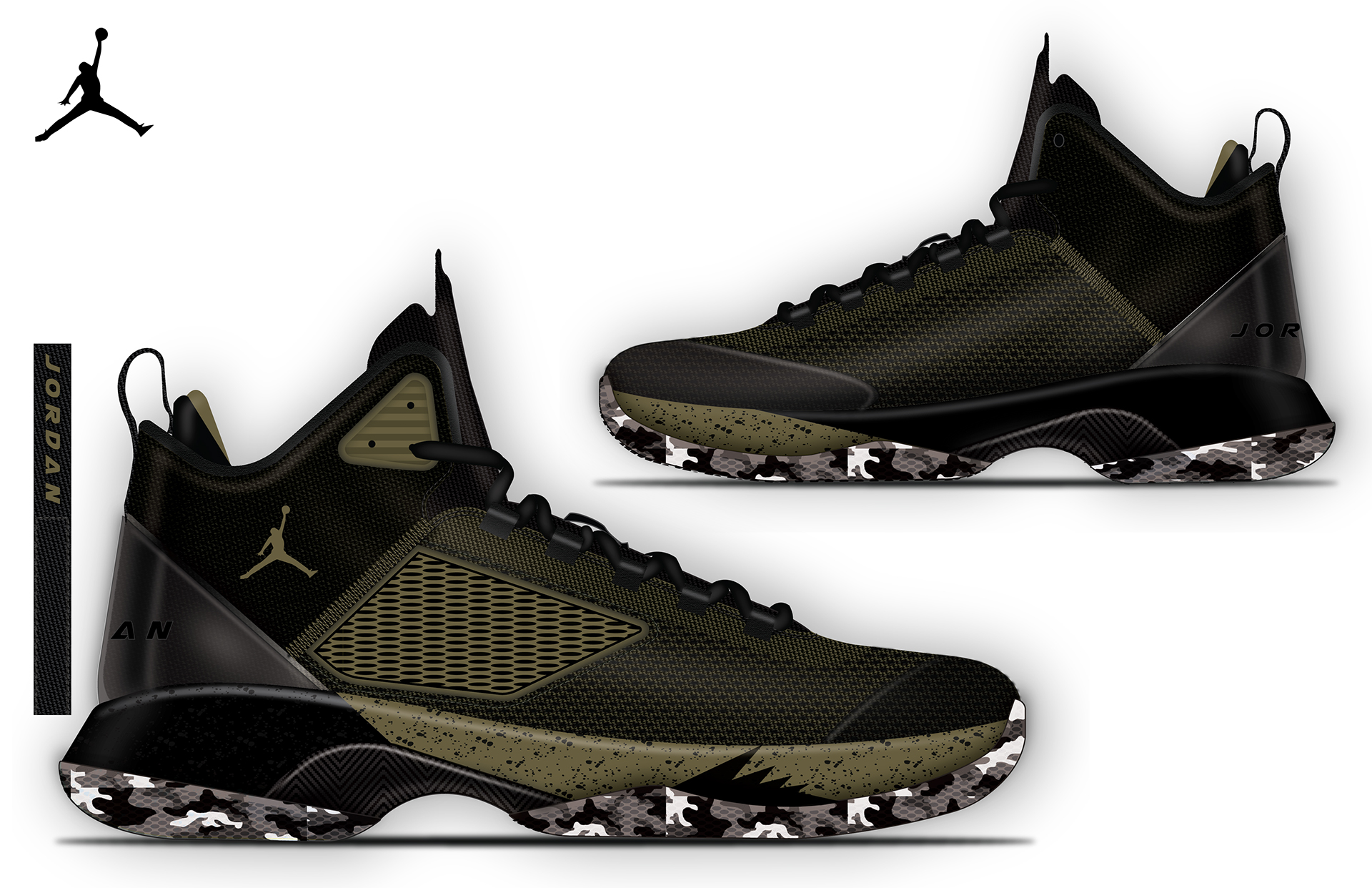 sneakers，Electronic hand drawing，fashion，