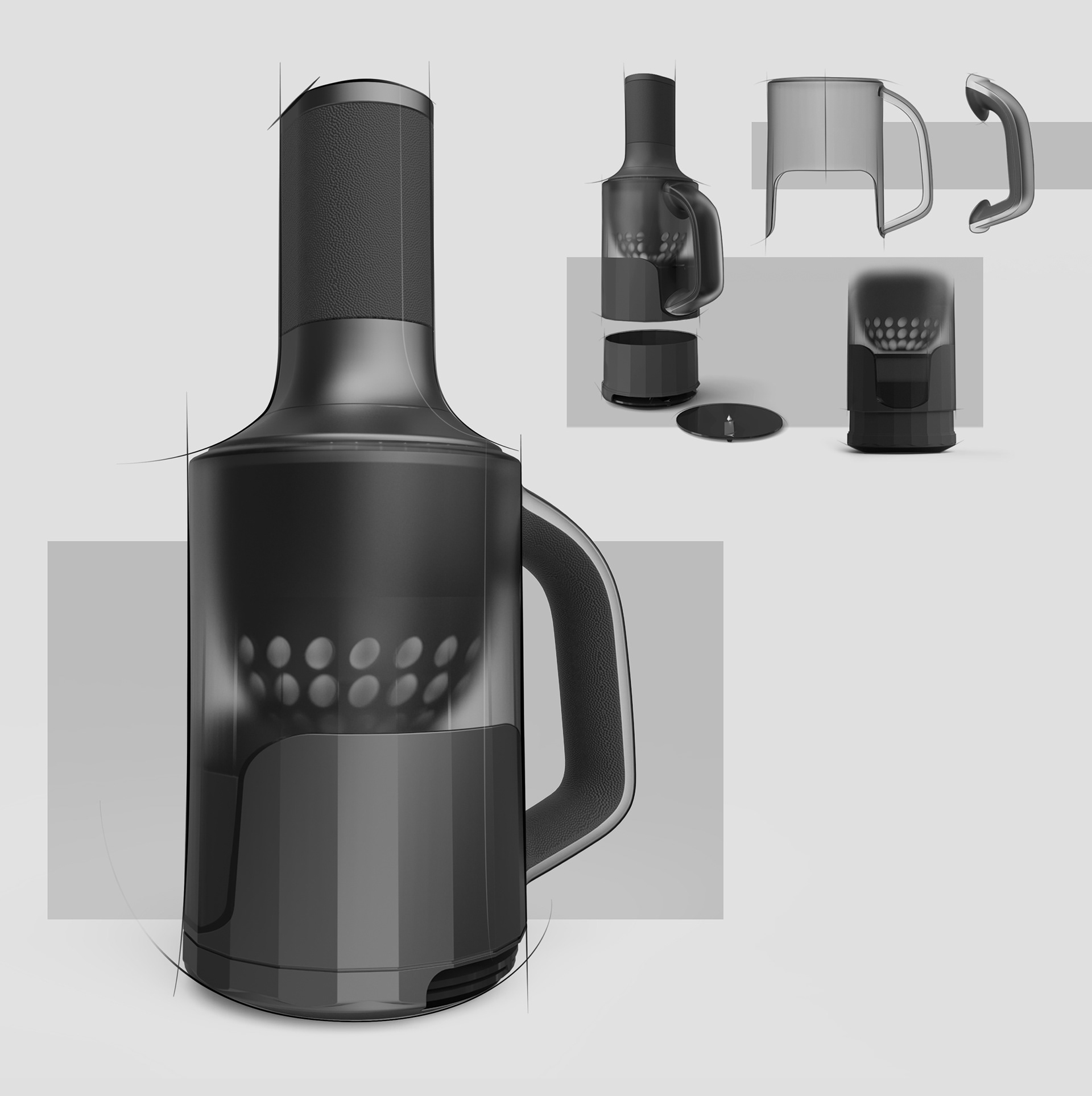 product design，Smart appliances，3dmax，