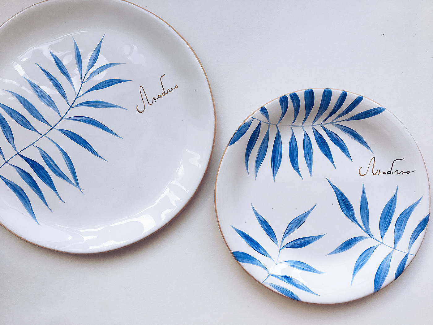 ceramics，handicraft，Blue and white，