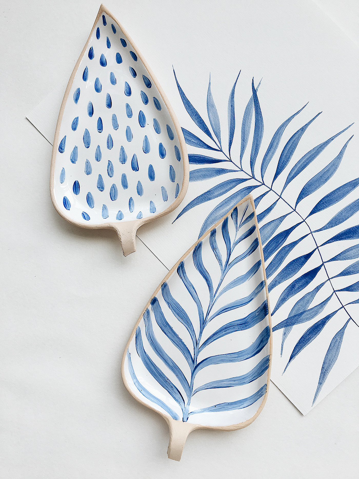 ceramics，handicraft，Blue and white，