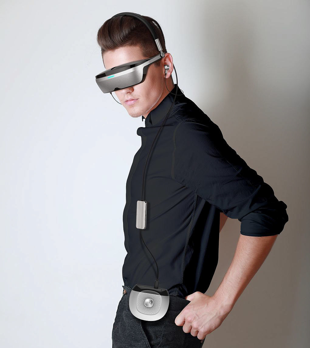 black，4D glasses，IMMEREX，
