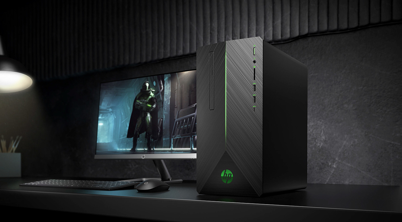 HP，Computer host，black，