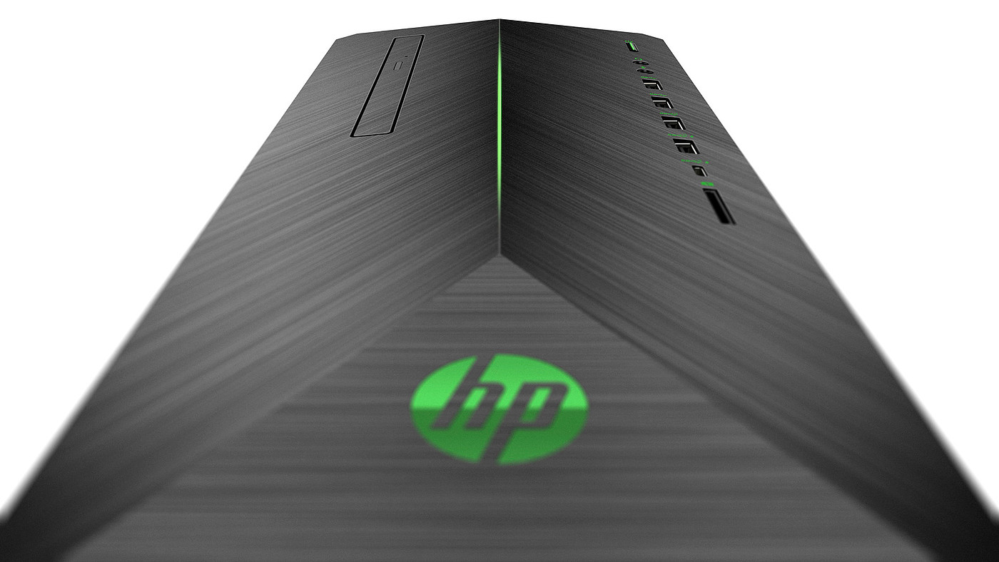HP，Computer host，black，