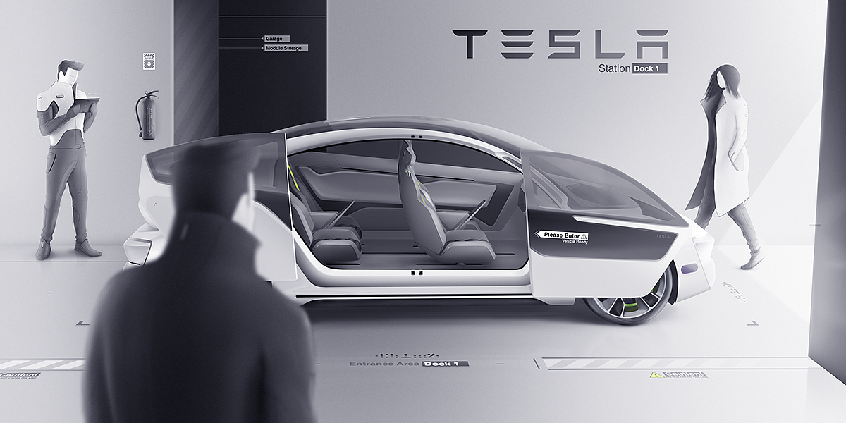 Urban transportation，Autonomous electric platform，modularization，Tesla Pod，