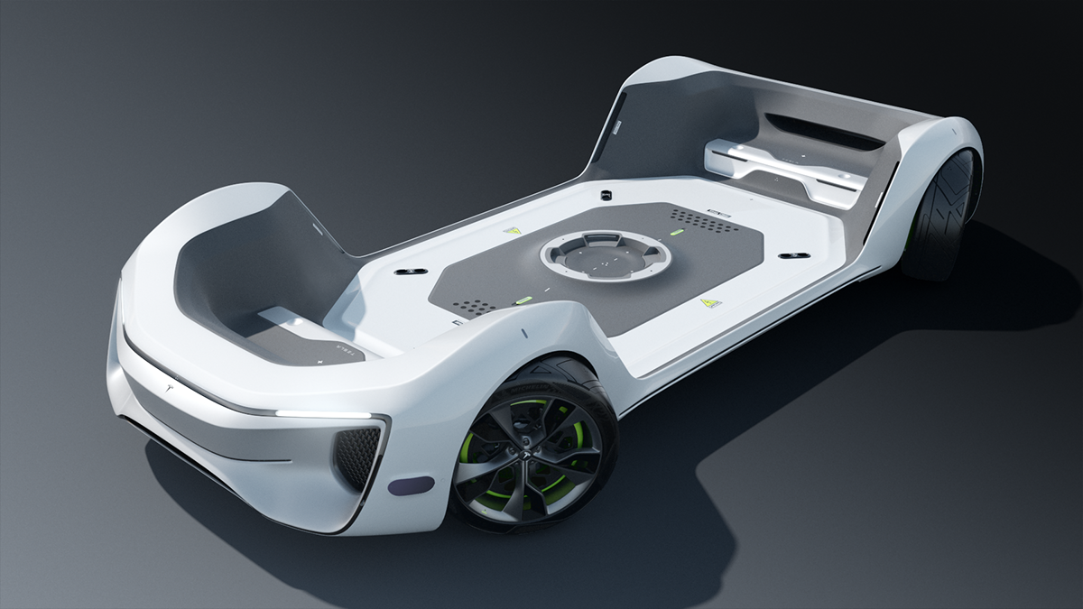 Urban transportation，Autonomous electric platform，modularization，Tesla Pod，