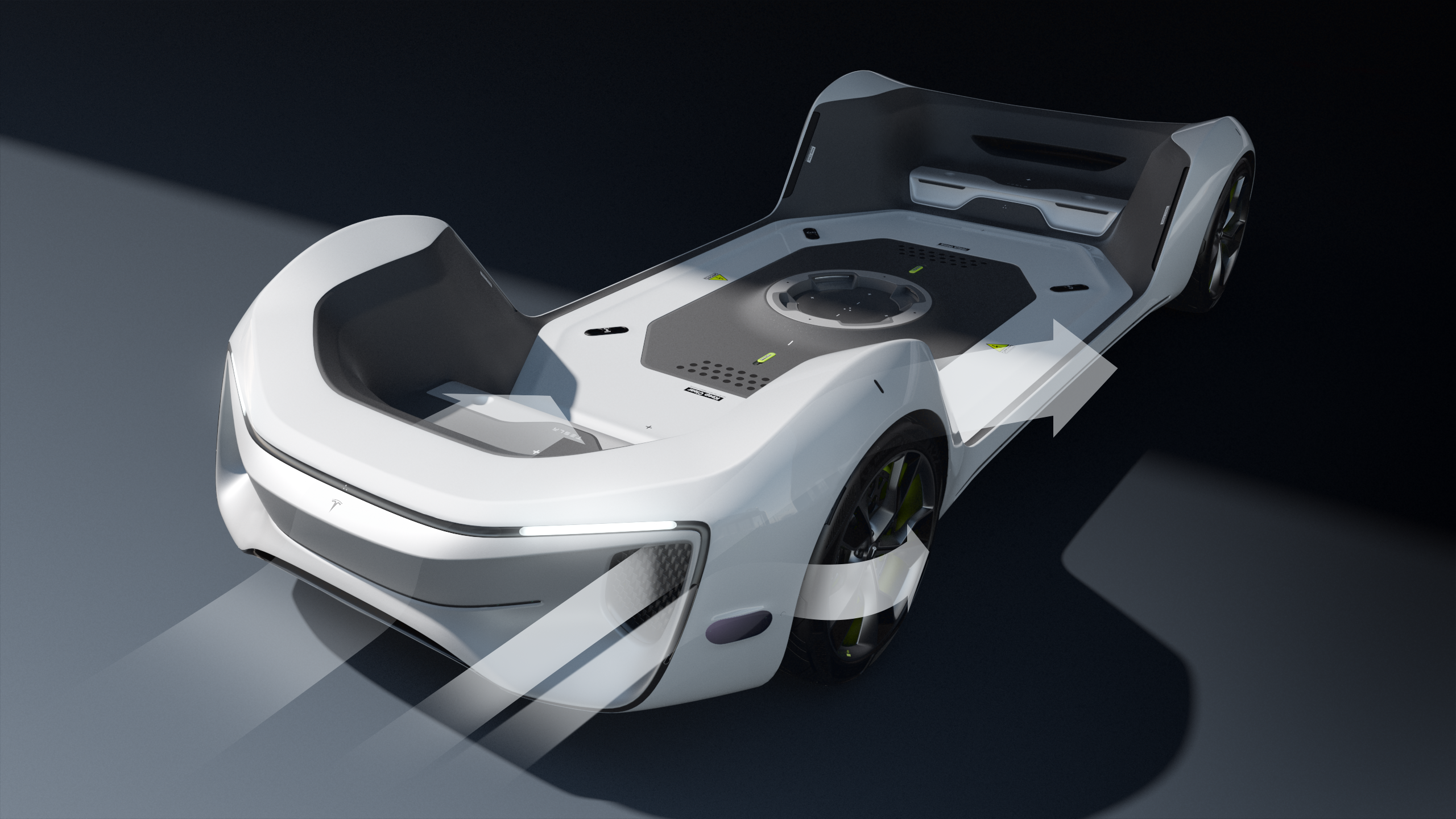 Urban transportation，Autonomous electric platform，modularization，Tesla Pod，