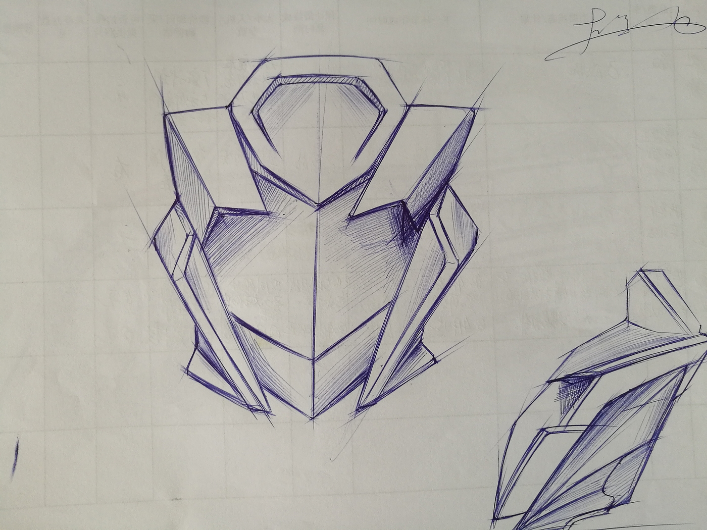 Hand drawn，