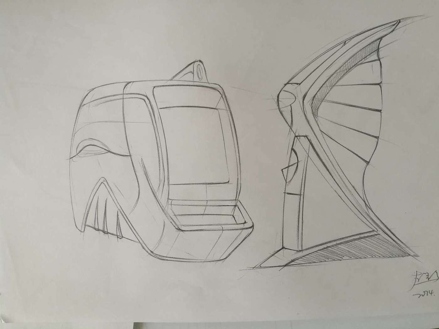 Hand drawn，
