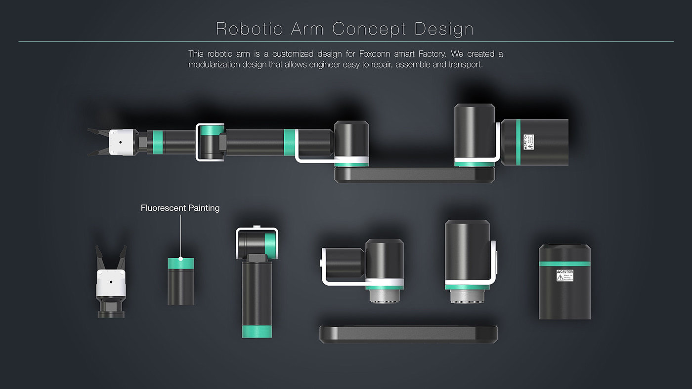 Foxconn，富士康，智能，机械手臂，Robotic Arm，