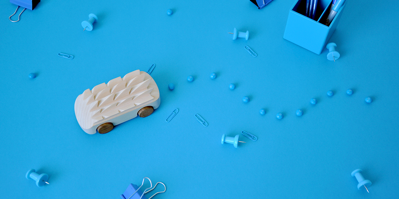 VROOM，Toy car，Wood material，