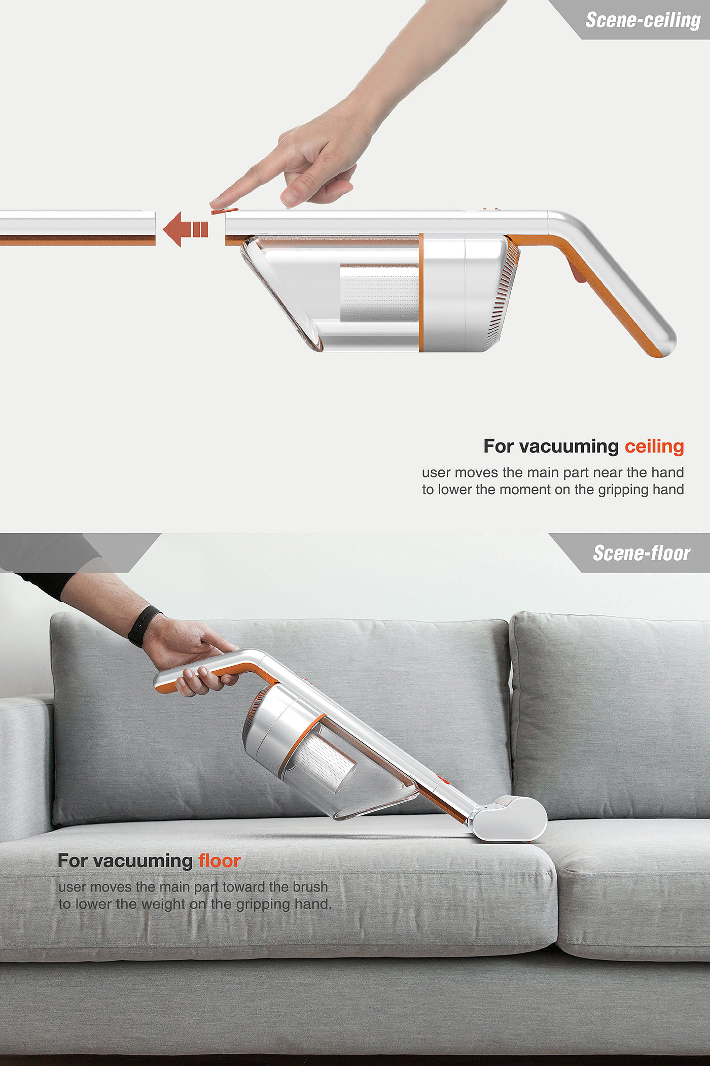 SLIDEY，Vacuum cleaner，clean，