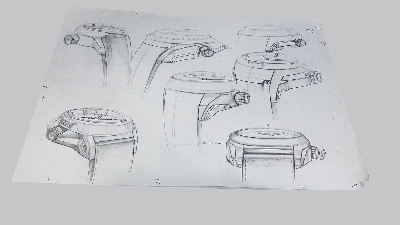 footwear design ，Automobile design，industrial design，Hand drawn，