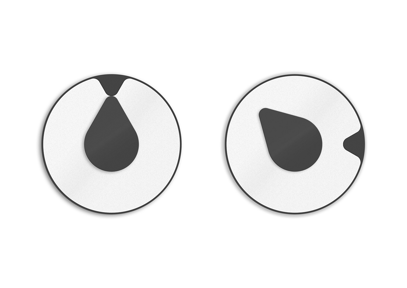 Philipp Günther，Home Furnishing，time，Clock，surface，DROP Wallclock，Wall clock，