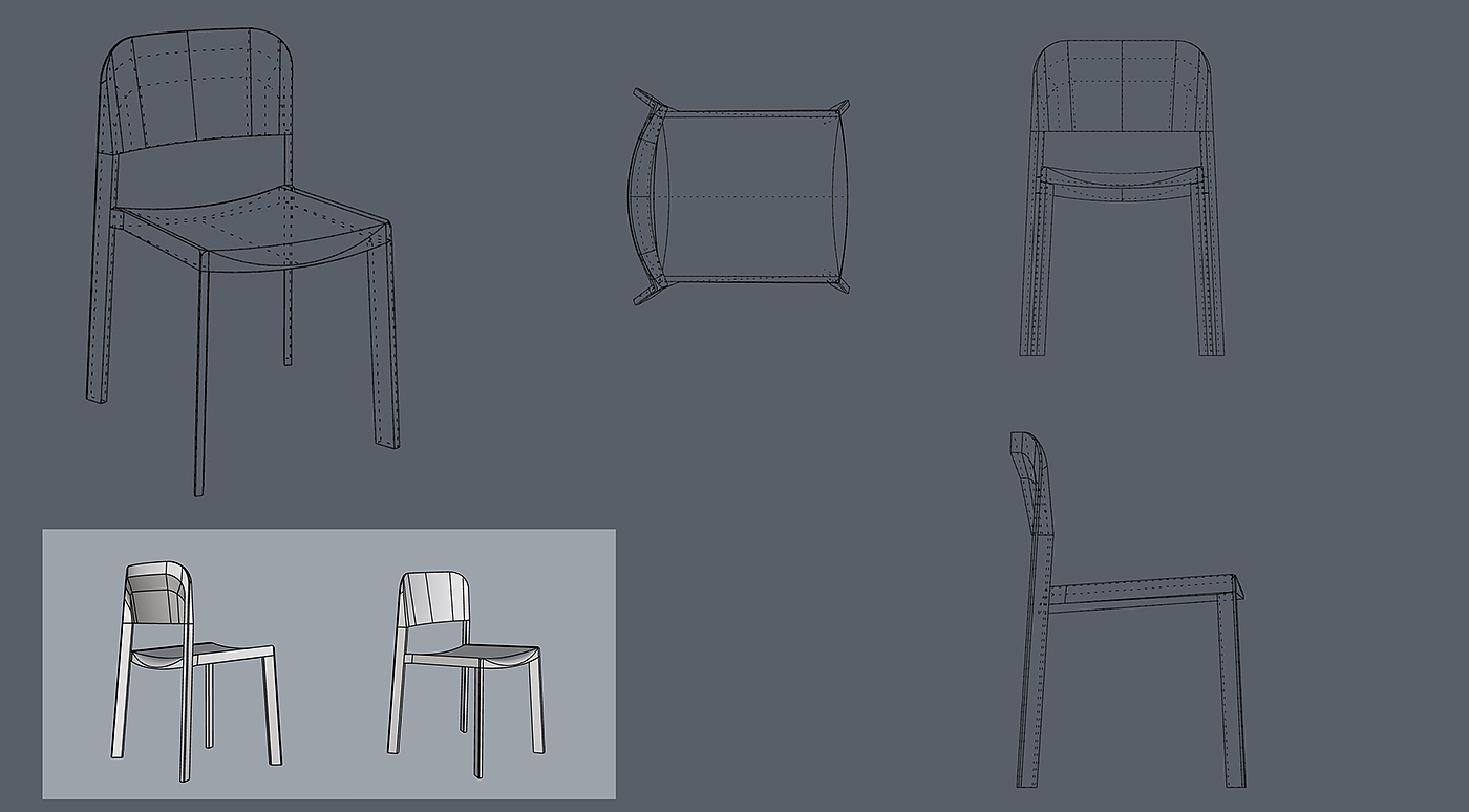 座椅，椅子，家居，Denis Sokolov，