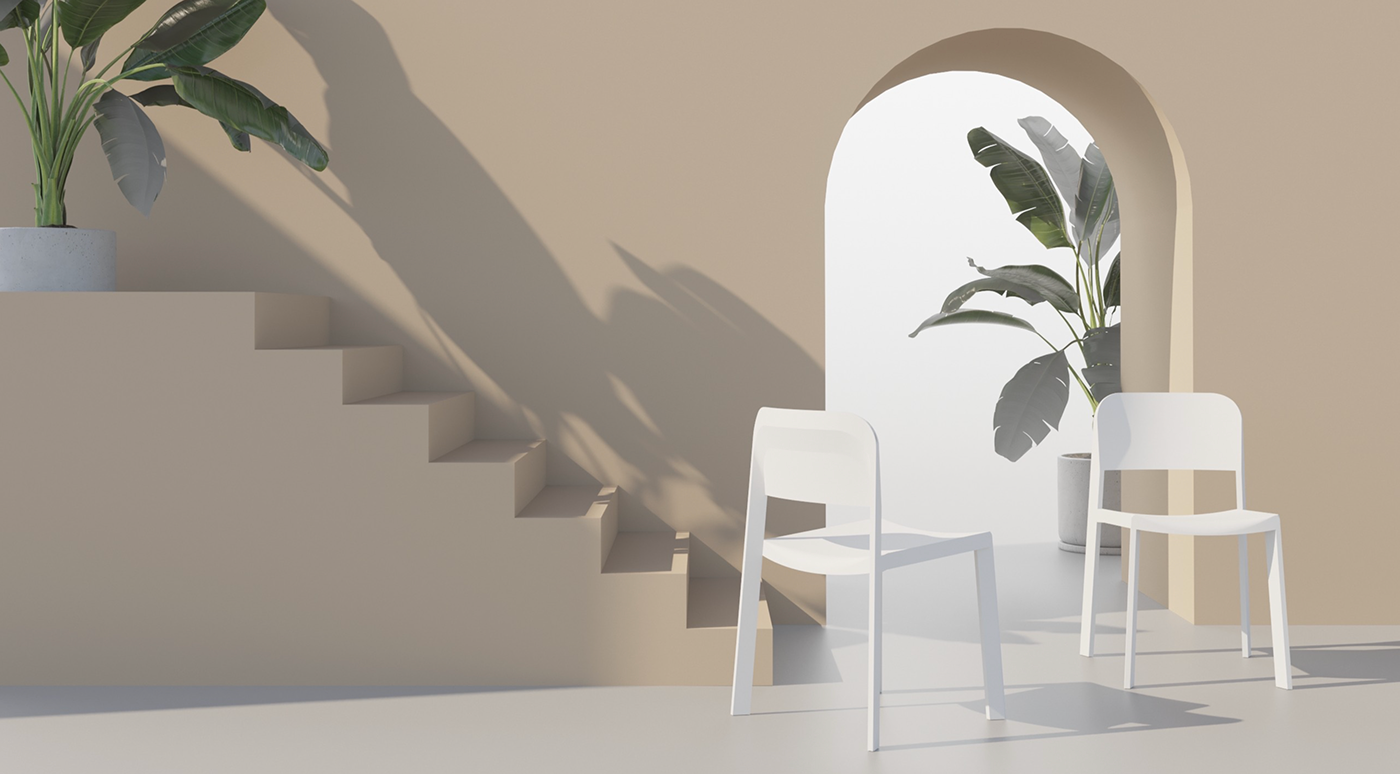 chair，chair，Home Furnishing，Denis Sokolov，