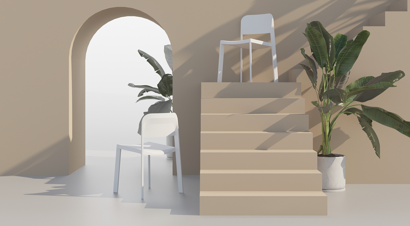 chair，chair，Home Furnishing，Denis Sokolov，