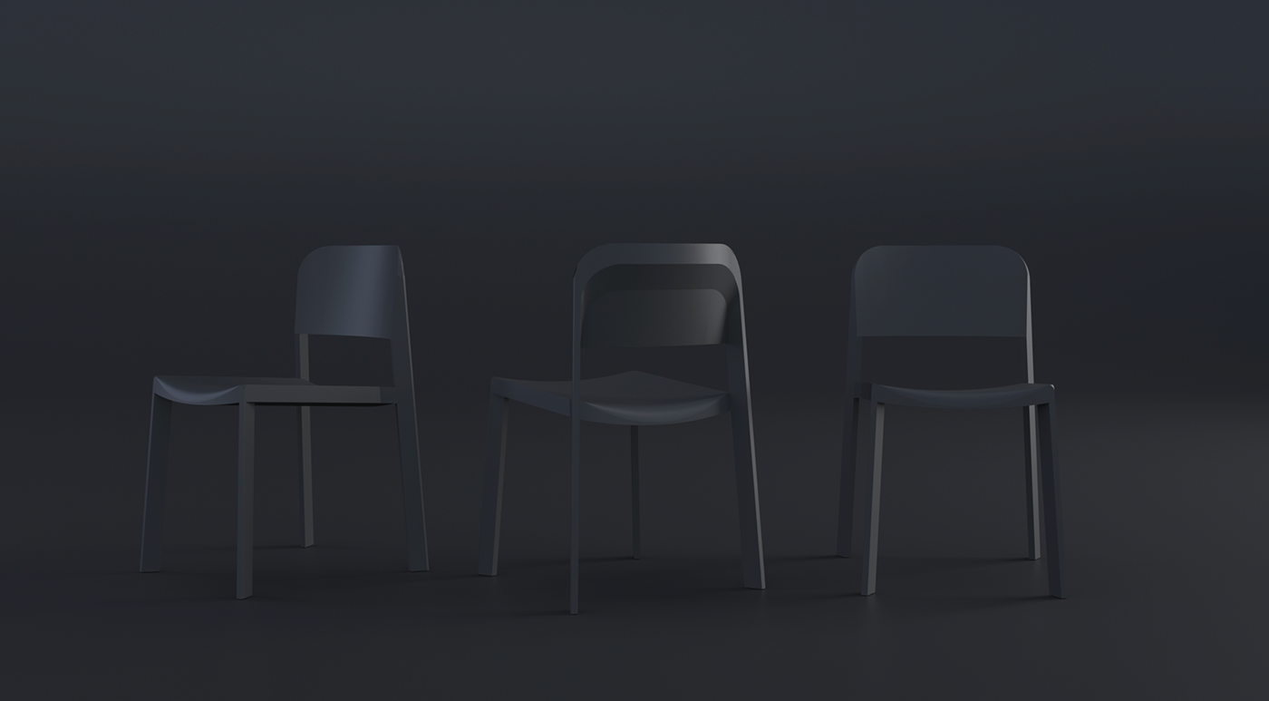 chair，chair，Home Furnishing，Denis Sokolov，