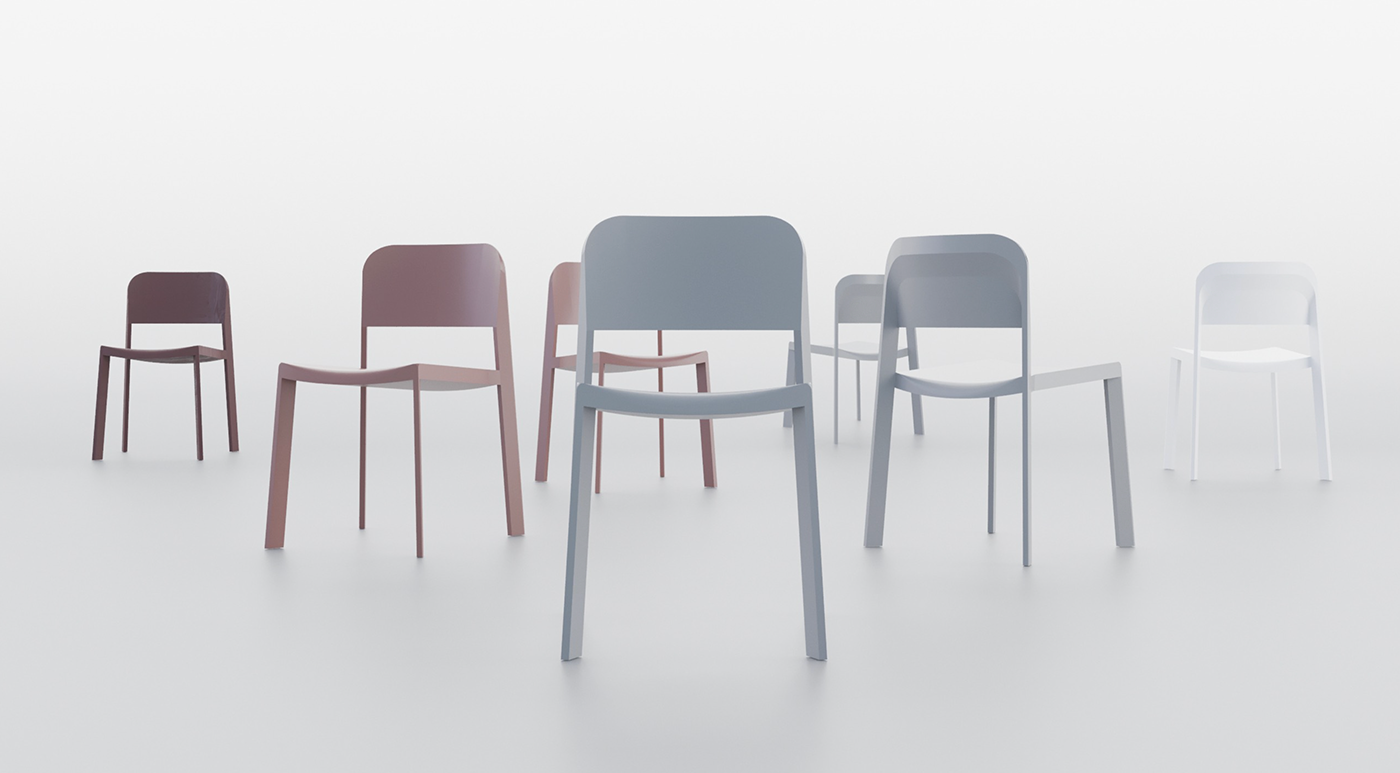 chair，chair，Home Furnishing，Denis Sokolov，