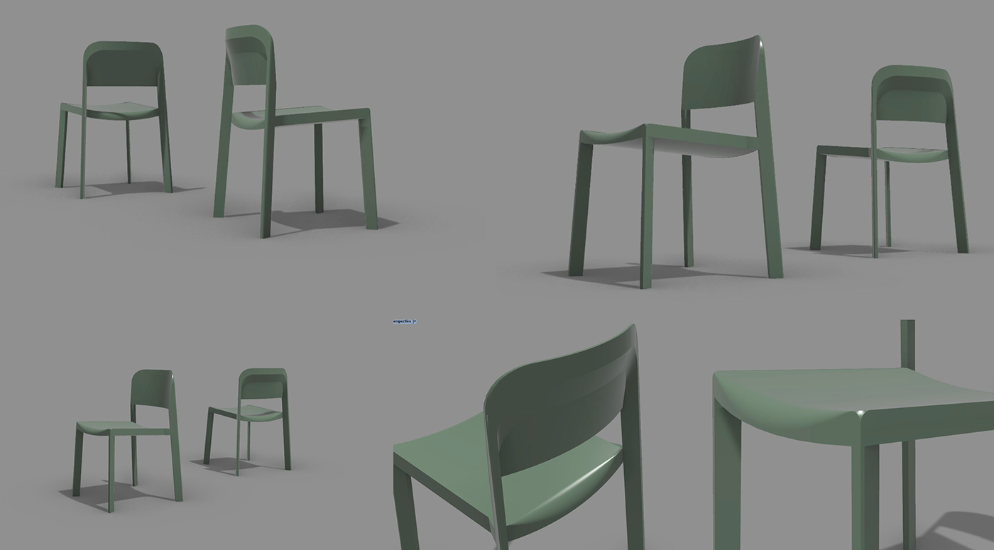 chair，chair，Home Furnishing，Denis Sokolov，