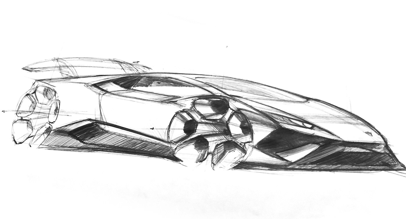 sketch，automobile，traffic，