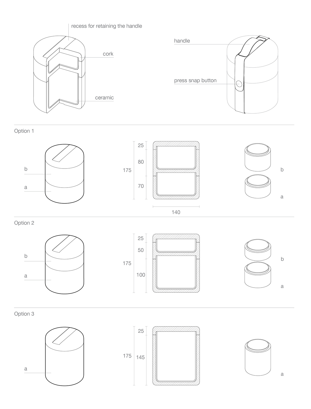 Thermal insulation lunch box，Bento bag，Portable lunch box，Lifting type，