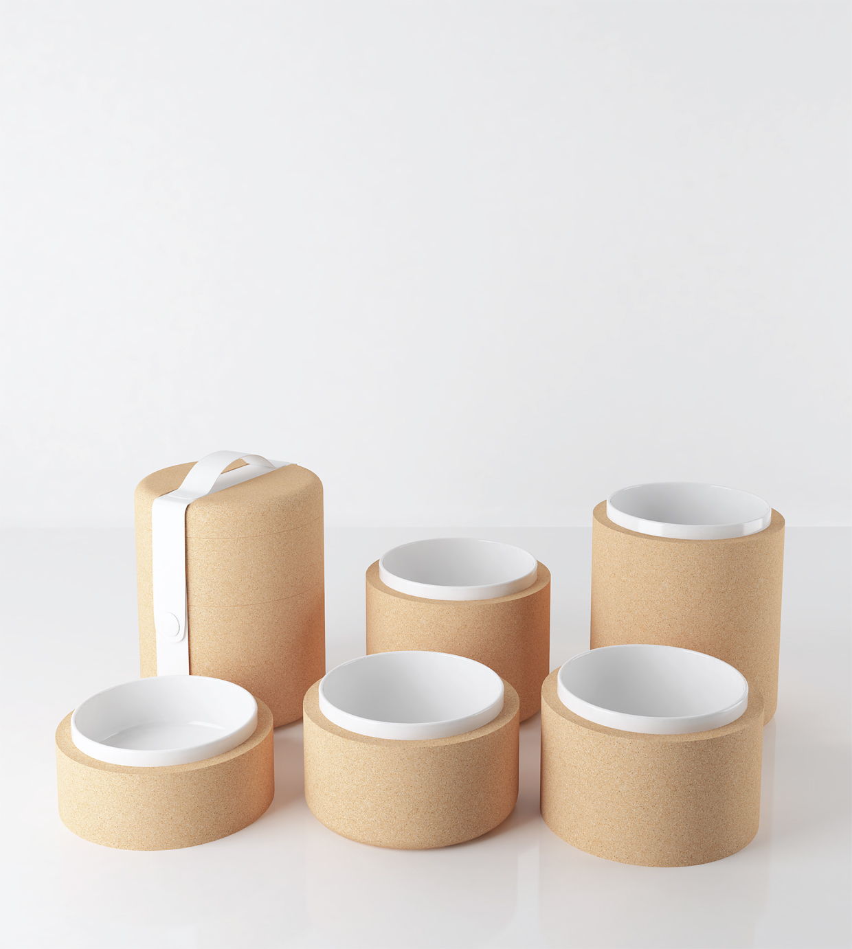 Thermal insulation lunch box，Bento bag，Portable lunch box，Lifting type，