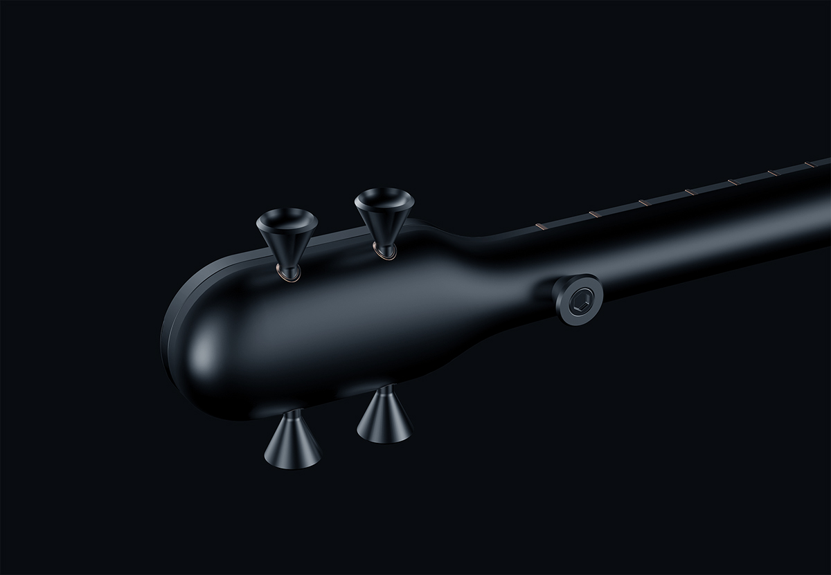 industrial design，Musical Instruments，ukulele，Yuan Man，