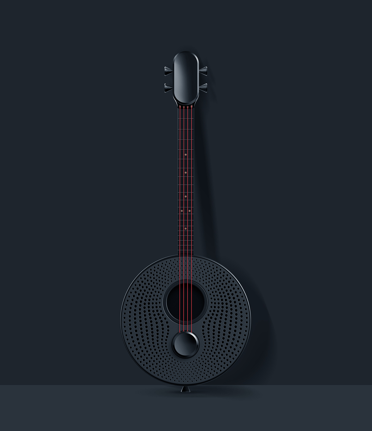 industrial design，Musical Instruments，ukulele，Yuan Man，