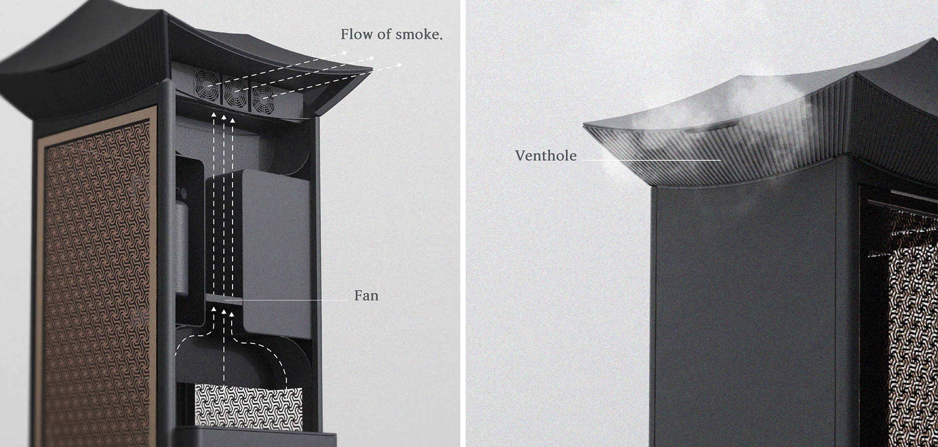 product design，Architecture，Smoking Room，Nerue，