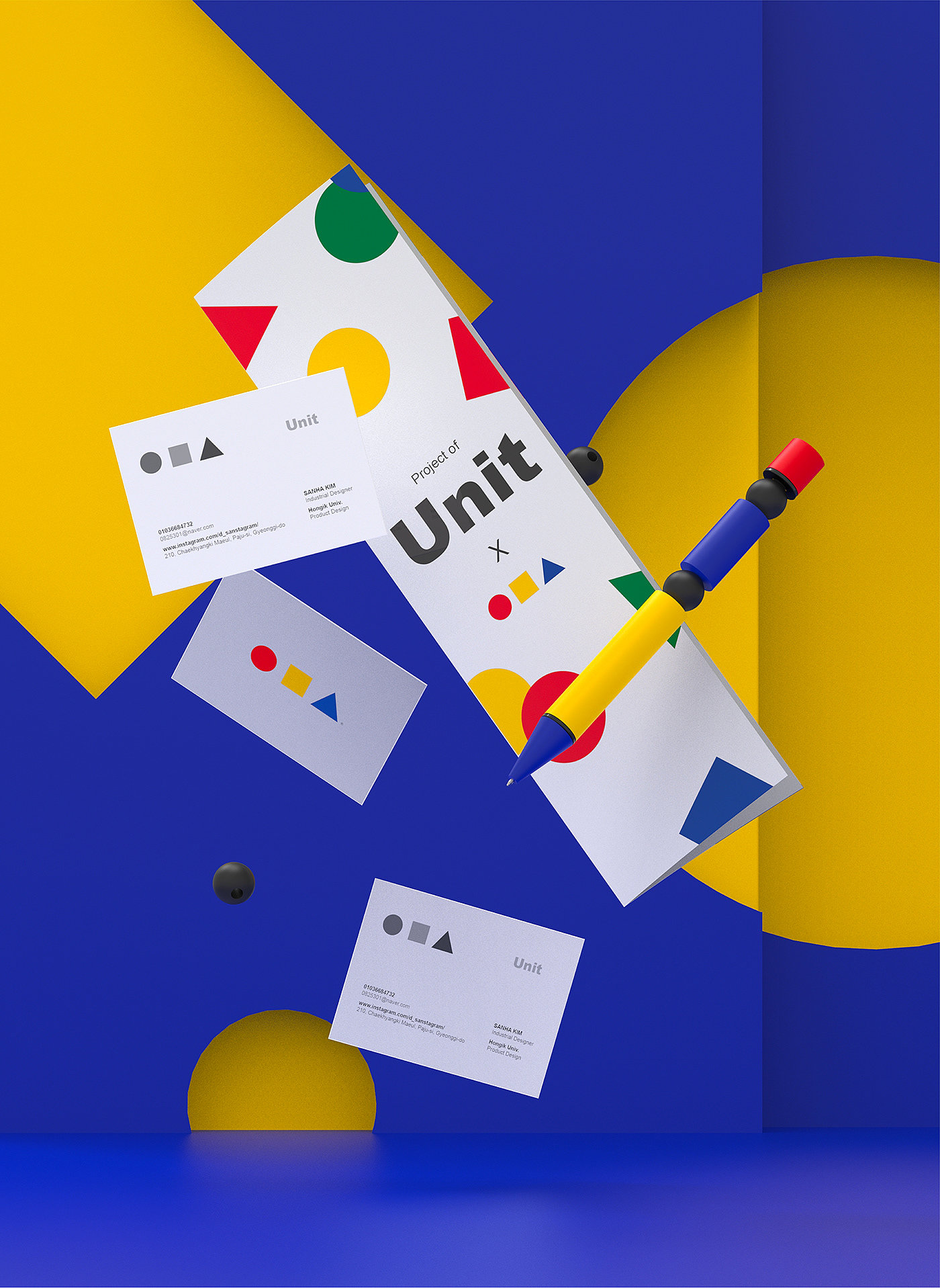 Stationery design，Office Supplies，pen，sticky note，modularization，Ruler，