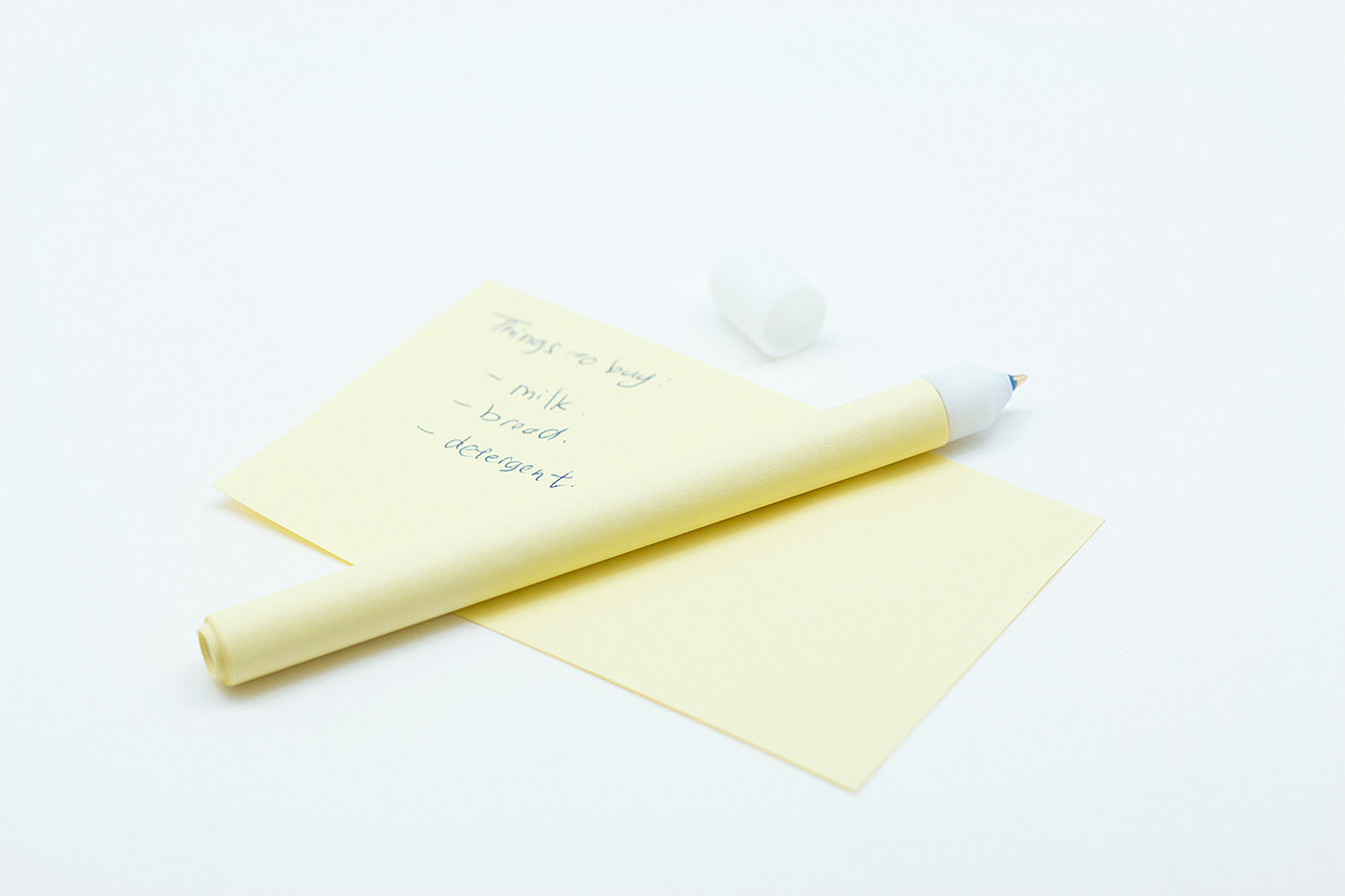Stationery design，Office Supplies，pen，sticky note，modularization，Ruler，