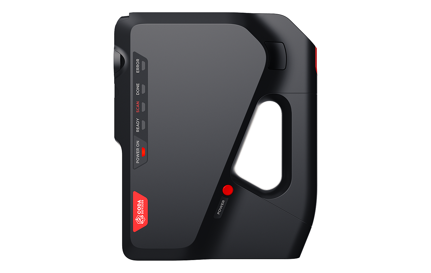 black，Handheld，laser，a spectrometer，