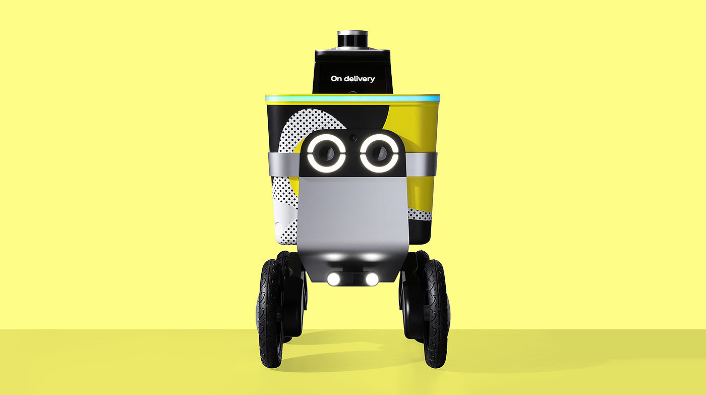 Stephen Lynn，Postmaths，automatic，Delivery，robot，