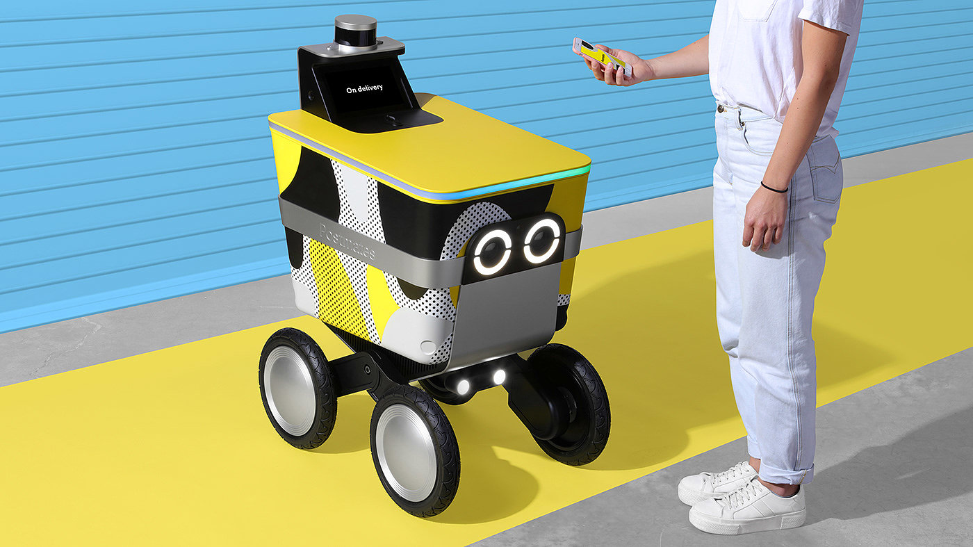 Stephen Lynn，Postmaths，automatic，Delivery，robot，