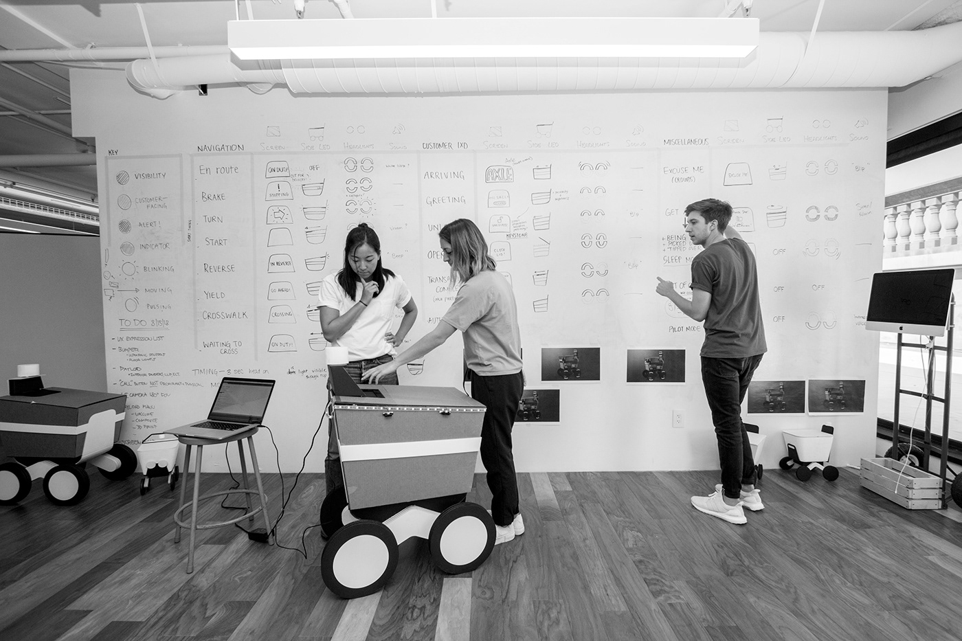 Stephen Lynn，Postmaths，automatic，Delivery，robot，