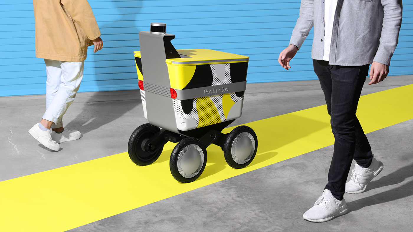 Stephen Lynn，Postmaths，automatic，Delivery，robot，